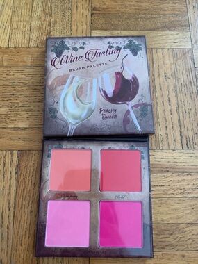 Peachy Queen Cosmetics - Wine Tasting Blush Palette